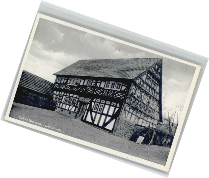 Ilbeshausen-Hochwaldhausen Teufelsmühle Gasthaus Pension zum Felse