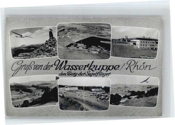 Wasserkuppe Rhoen Wasserkuppe Fliegerdenkmal Segelflugsch