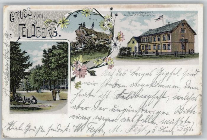 Feldberg Taunus Fuchstanz Brunhildenfelsen Feldberghaus