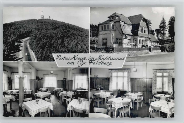 Feldberg Taunus Gaststaette Pension Rotes Kreuz