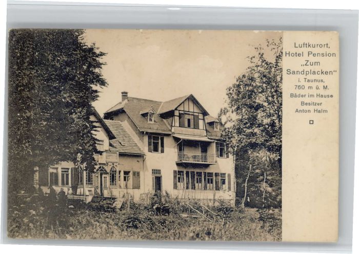 Schmitten Taunus Hotel Pension zum Sandplacken