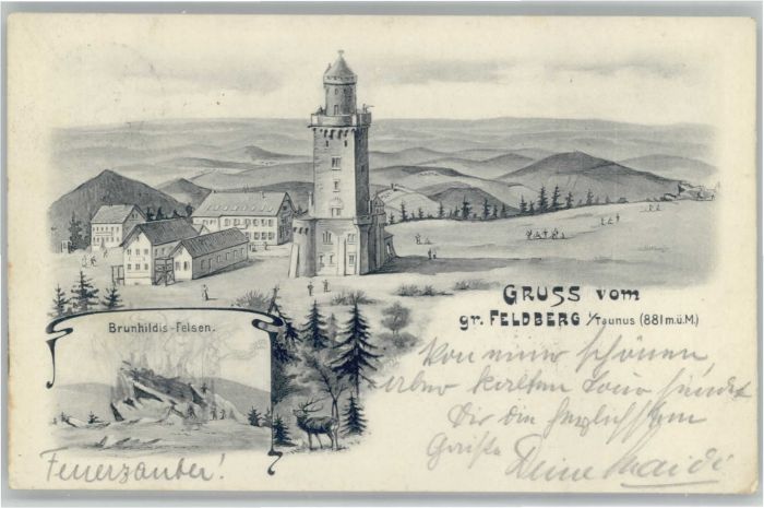 Feldberg Taunus Brunhildisfelsen