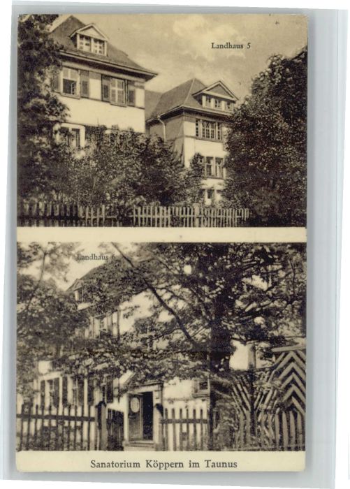 Koeppern Taunus andhaus Sanatorium