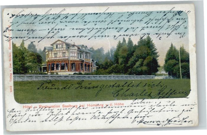 Bad Homburg Hotel Restauration Saalburg