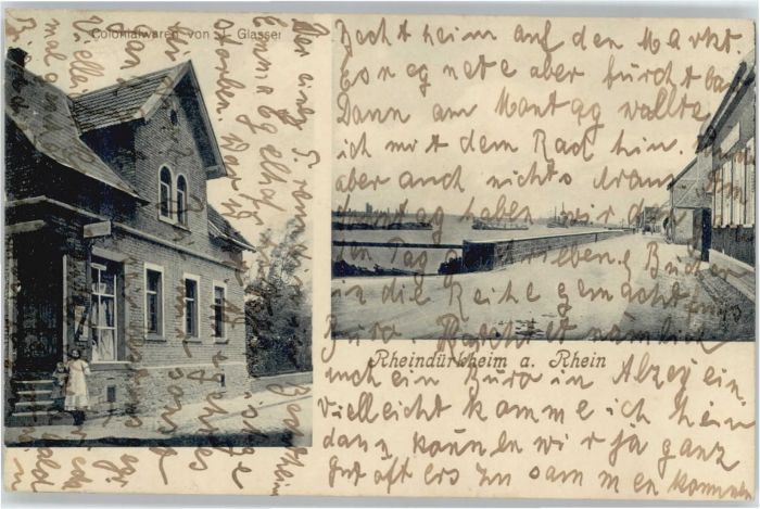 Rheinduerkheim olonialwaren J. Glasser