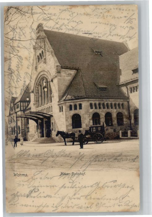 Worms Bahnhof