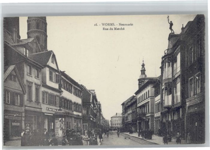 Worms Neumarkt