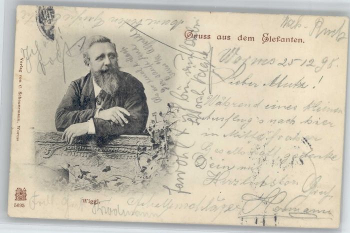 Worms [Stempelabschlag] Elefanten Wiggl