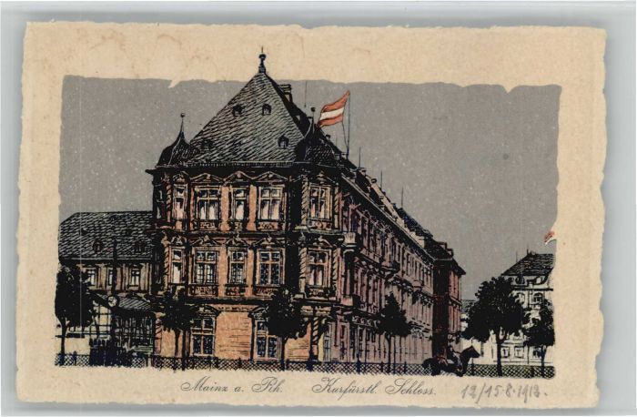 Mainz Rhein Mainz Schloss
