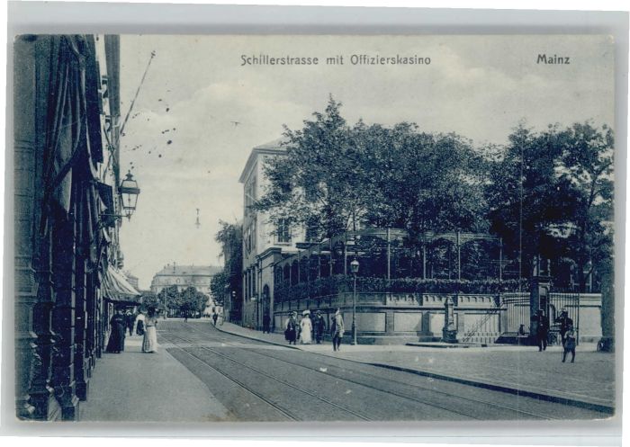 Mainz Rhein Mainz Offizierskasino Schillerstrasse