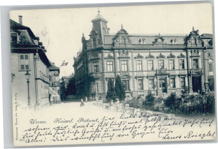 Worms Postamt