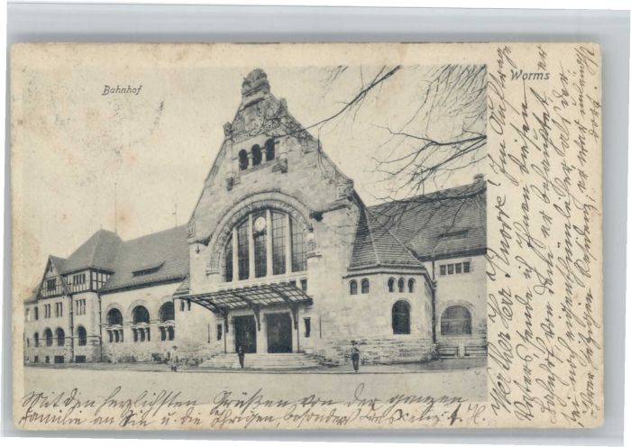 Worms Bahnhof