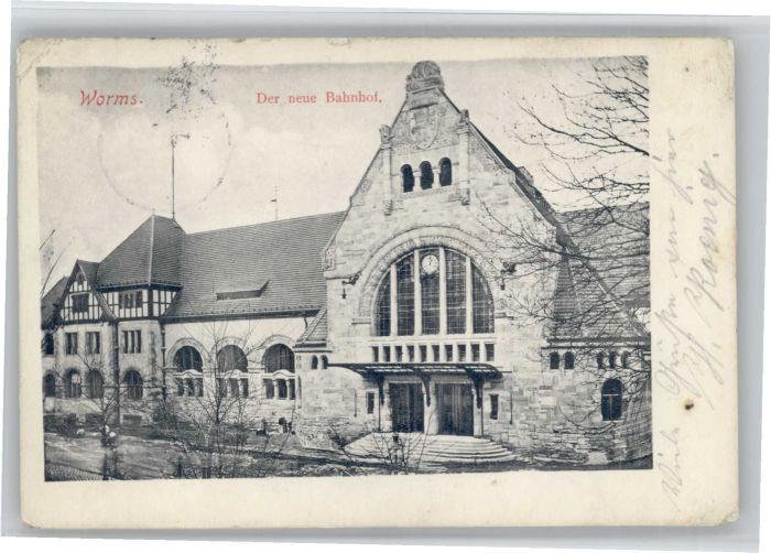 Worms Bahnhof
