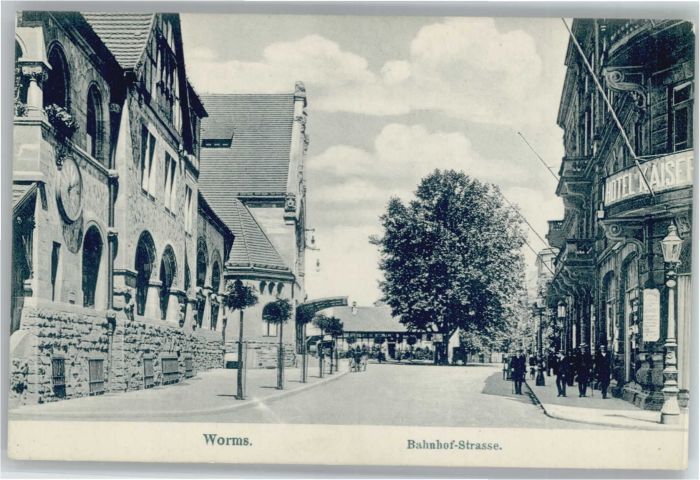 Worms Bahnhofstrasse