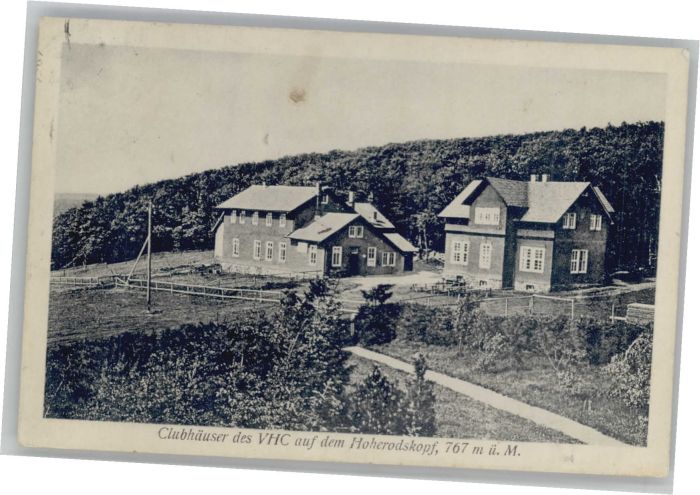 Schotten Hessen Schotten Clubhaus VHC Hoherodskopf