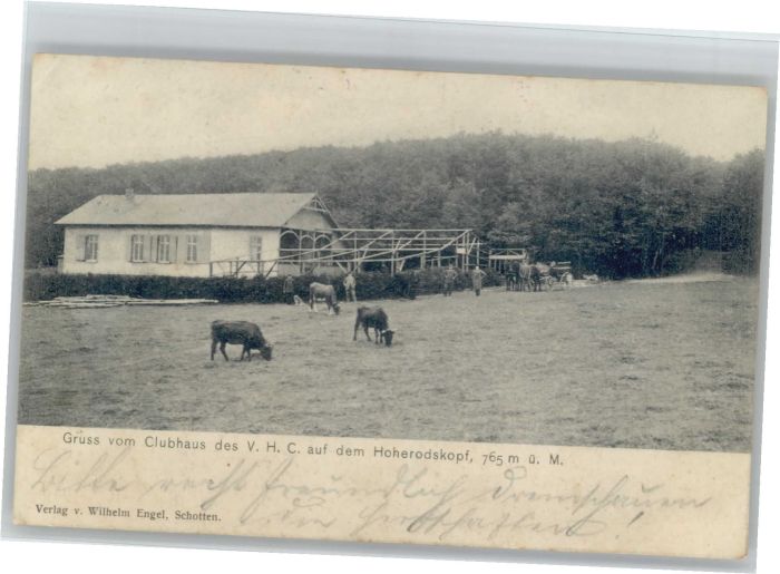 Schotten Hessen Schotten Clubhaus VHC Hoherodskopf