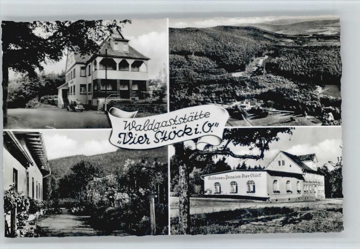 Reichelsheim Odenwald Gaststätte Vier Stöck *