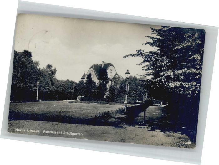 Herne Westfalen Herne Restaurant Stadtgarten