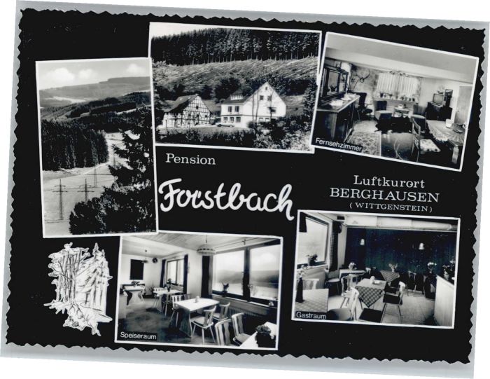 Berghausen Wittgenstein Pension Forstbach