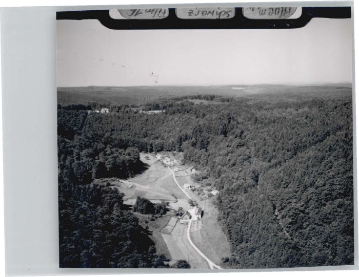 Schwarzbach Johanniskreutz Schwarzbach Hünfeld Fliegeraufnahme