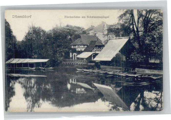 DuessELDORF  CITY ischerhaus Schwanenspiegel