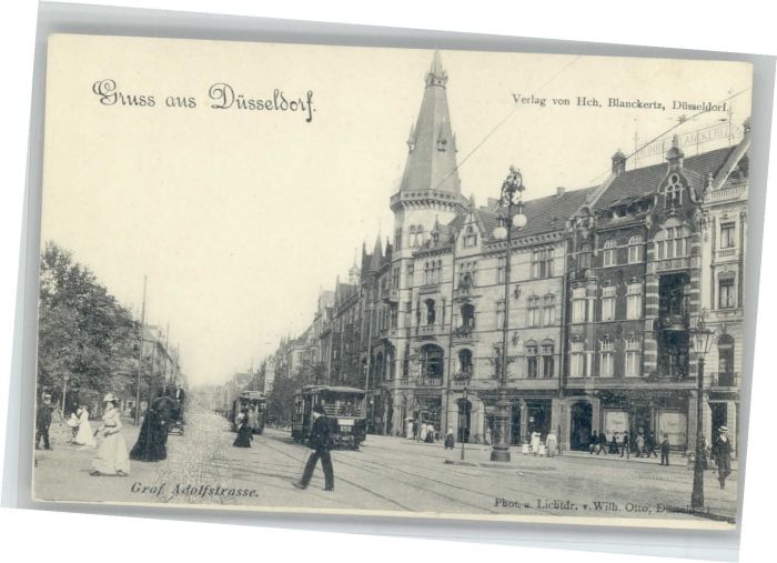 DuessELDORF  CITY raf Adolfstrasse