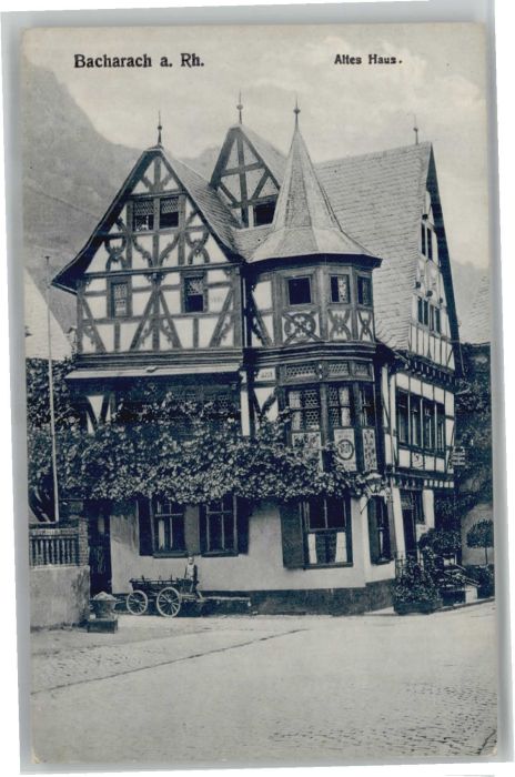 Bacharach Rhein Bacharach Haus