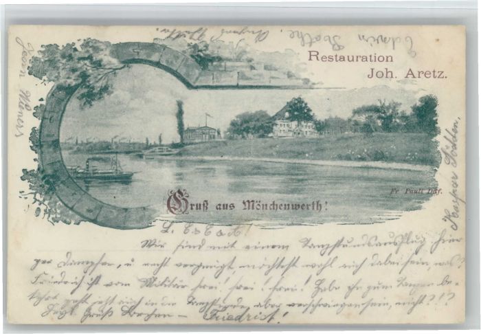 Buederich Duesseldorf Restaurant Mönchenwerth Joh. Aretz