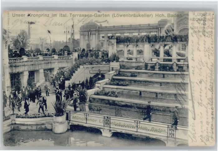 Duesseldorf Stempelabschlag] Löwenbräukeller Kronpr