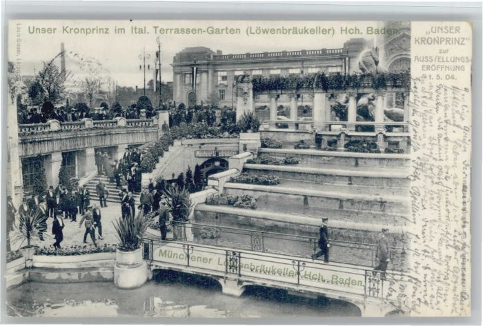 Duesseldorf Stempelabschlag] Löwenbräukeller Kronpr