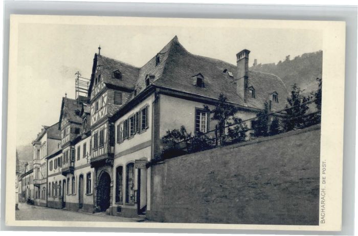 Bacharach Rhein Bacharach Post