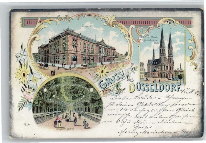 Duesseldorf onhalle Maria Himmelfahrtskirche Tonhal