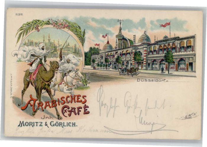 Duesseldorf rabisches Cafe Moritz und Görlich x