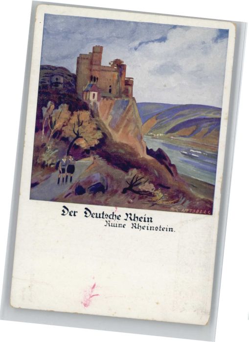 Weiler Bingen Ruine Rheinstein