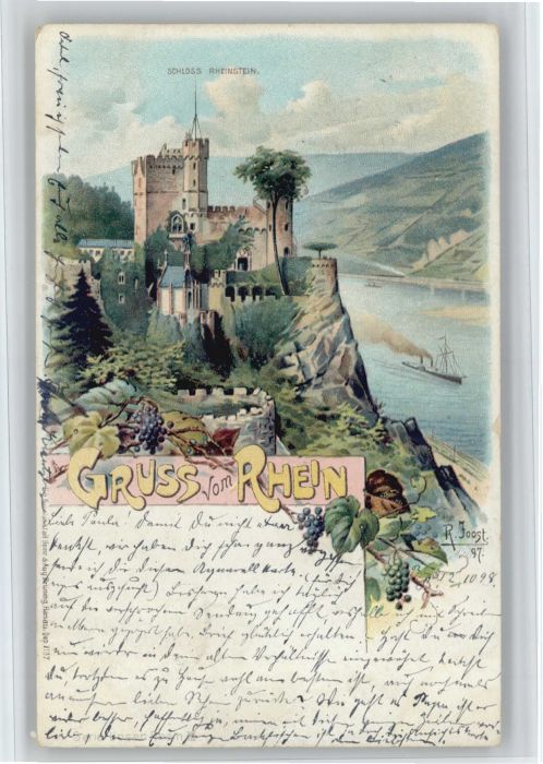 Boppard Weiler [Stempelabschlag] Künstler R. Joost Sch
