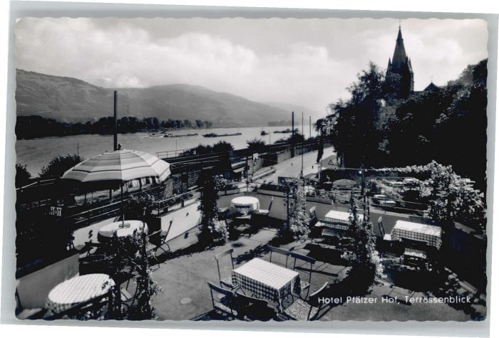 Niederheimbach Bingen Hotel Restaurant Pension Pfälzer Hof Te