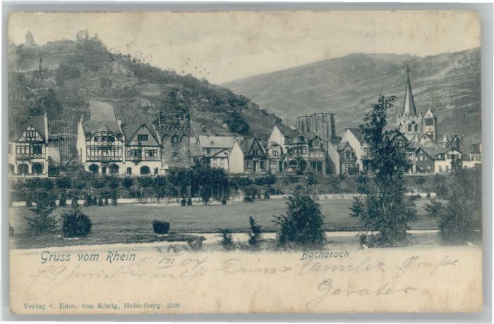 Bacharach Rhein Bacharach