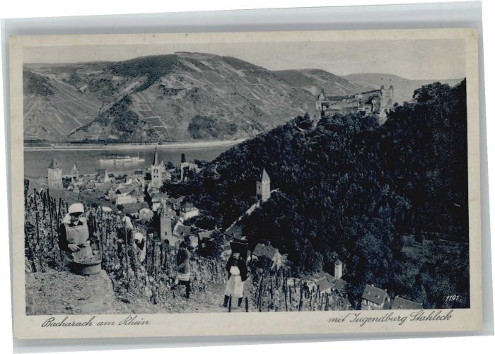 Bacharach Rhein Bacharach Jugendberg Stahleck Traubenle