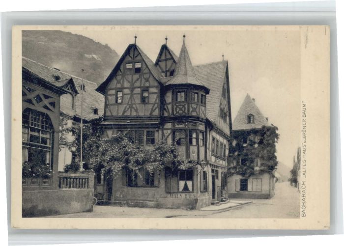 Bacharach Rhein Bacharach Altes Haus