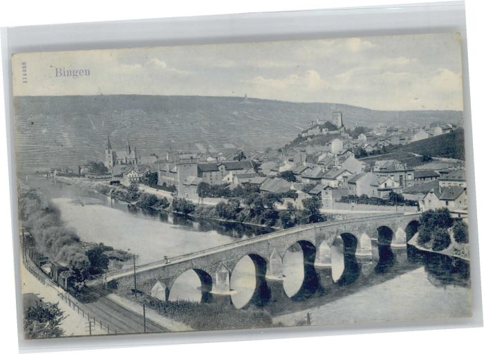 Bingen Rhein Bingen Brücke