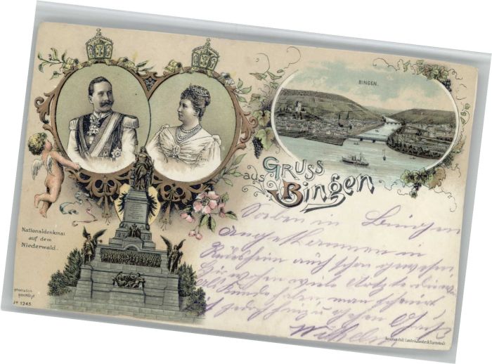 Bingen Rhein Bingen Nationaldenkmal