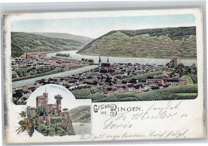 Bingen Rhein Bingen Schloss Rheinstein