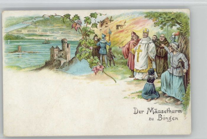 Bingen Rhein Bingen Mäuseturm