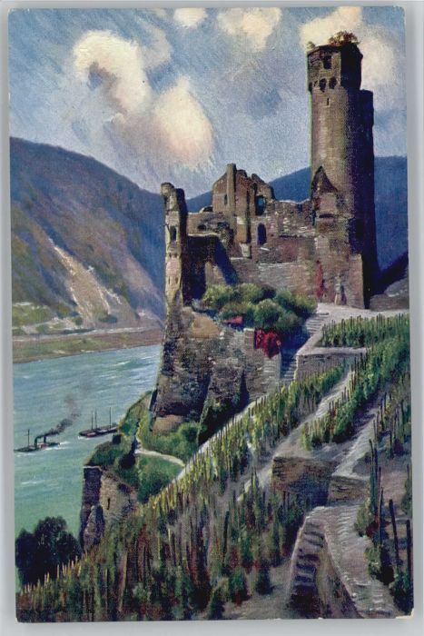 Bingen Rhein Bingen Ruine Ehrenfels