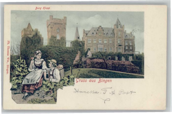 Bingen Rhein Bingen Burg Klopp