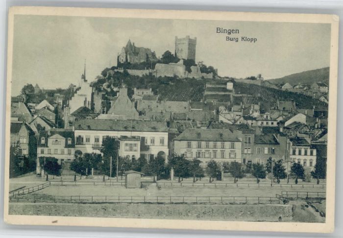 Bingen Rhein Bingen Burg Klopp