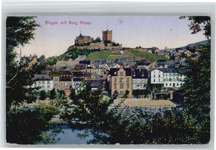 Bingen Rhein Bingen Burg Klopp