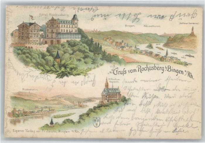 Bingen Rhein Bingen Rochusberg Hotel St Rochus Kapel
