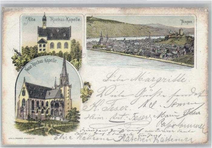 Bingen Rhein Bingen Rochuskapelle