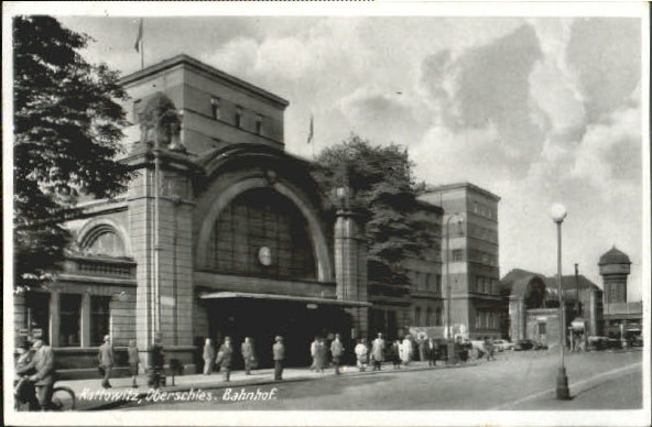 10005286 Kattowitz Kattowitz Bahnhof x 1941 Katowice | eBay